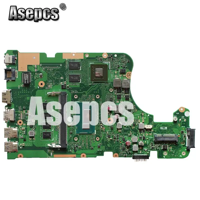 Asepcs X555LD материнская плата для ноутбука ASUS X555LD X555LDB X555LA X555LB X555L X555 Тесты оригинальная материнская плата 4G-RAM I7-5500U GT920M