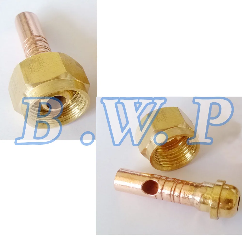 

TIG WP-9 WP-17 WP-18 Welding Torch Power Cable Connector 8mm Hose Nut