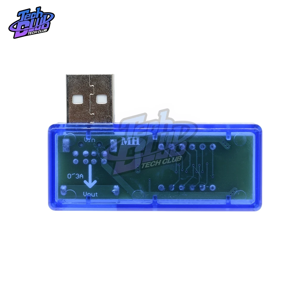 Цифровой USB тестер напряжения измеритель и силы тока для мобильного телефона с