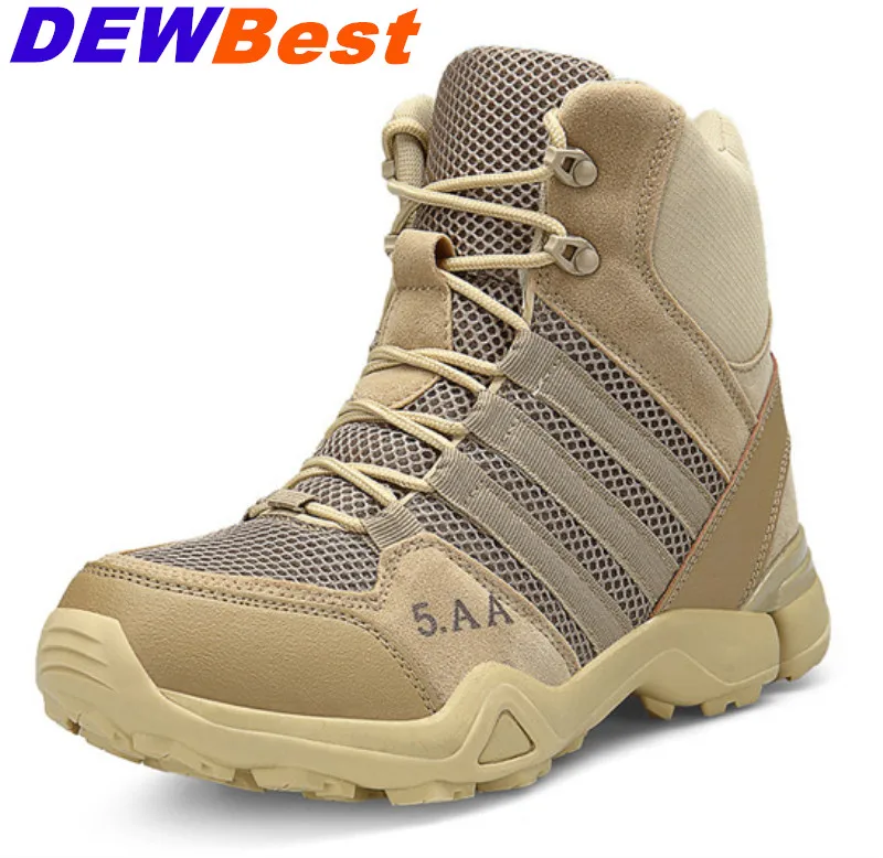 

Winter/Autumn Men Quality Brand Military Leather Boots Special Force Tactical Desert Combat Boats Outdoor Shoes Snow Boots