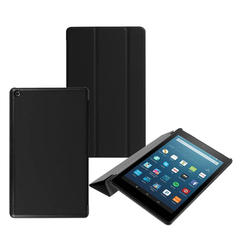 

Case For 2016 Amazon Kindle Fire HD 8 Cover Magnet Stand Pu Leather Cases Cover for Amazon New Kindle Fire HD 8 tablet shell