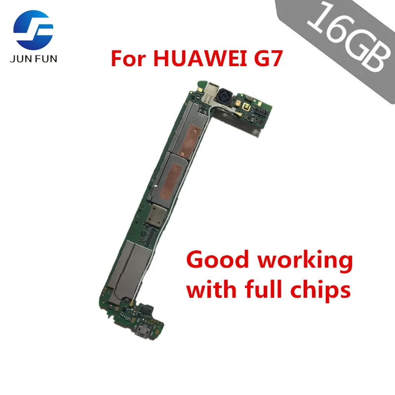 Материнская плата для HUAWEI G7 L01 3G 4G 2 Гб ОЗУ 16 ПЗУ поддержка материнской платы