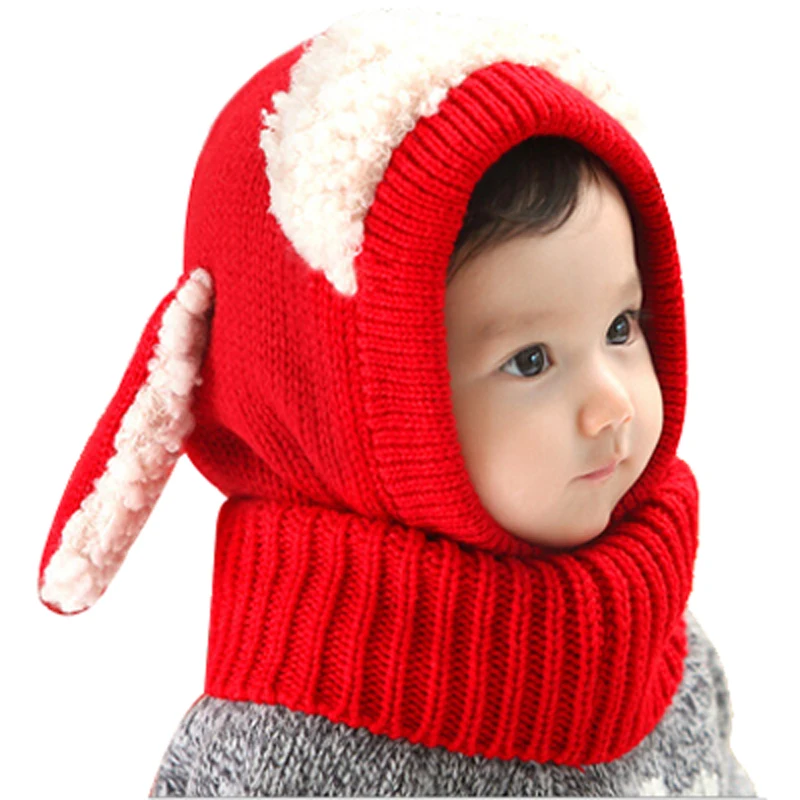 Bonnet Tricote En Crochet Pour Bebe Chapeau D Hiver Cache Cou Pour Enfants Garcons Et Filles A La Mode Aliexpress