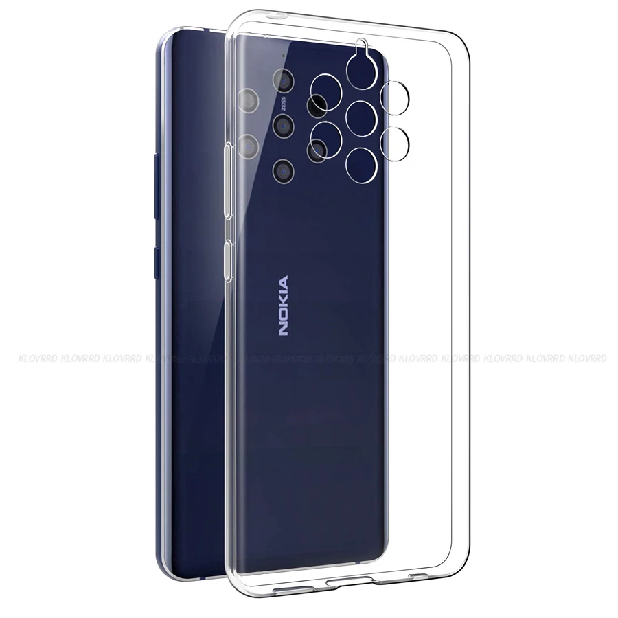 

CASE For Nokia 9 PureView 8.1 6.1 Plus Silicon TPU Case For Nokia 8 Sirocco 7 plus Protect Protection Protector Soft Clear