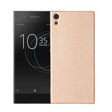 10 шт./лот углеродного волокна Мягкие TPU чехол для Sony Xperia xa1 ультра xa1 XZ Премиум
