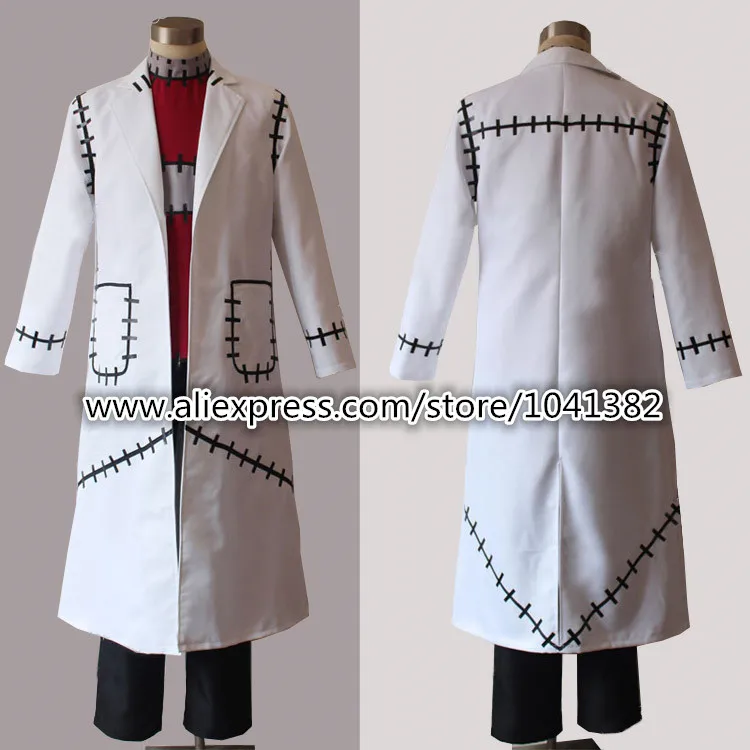 

Free Shipping Custom-made Anime Cosplay Costume Soul Eater Dr. Franken Stein Cosplay Costume