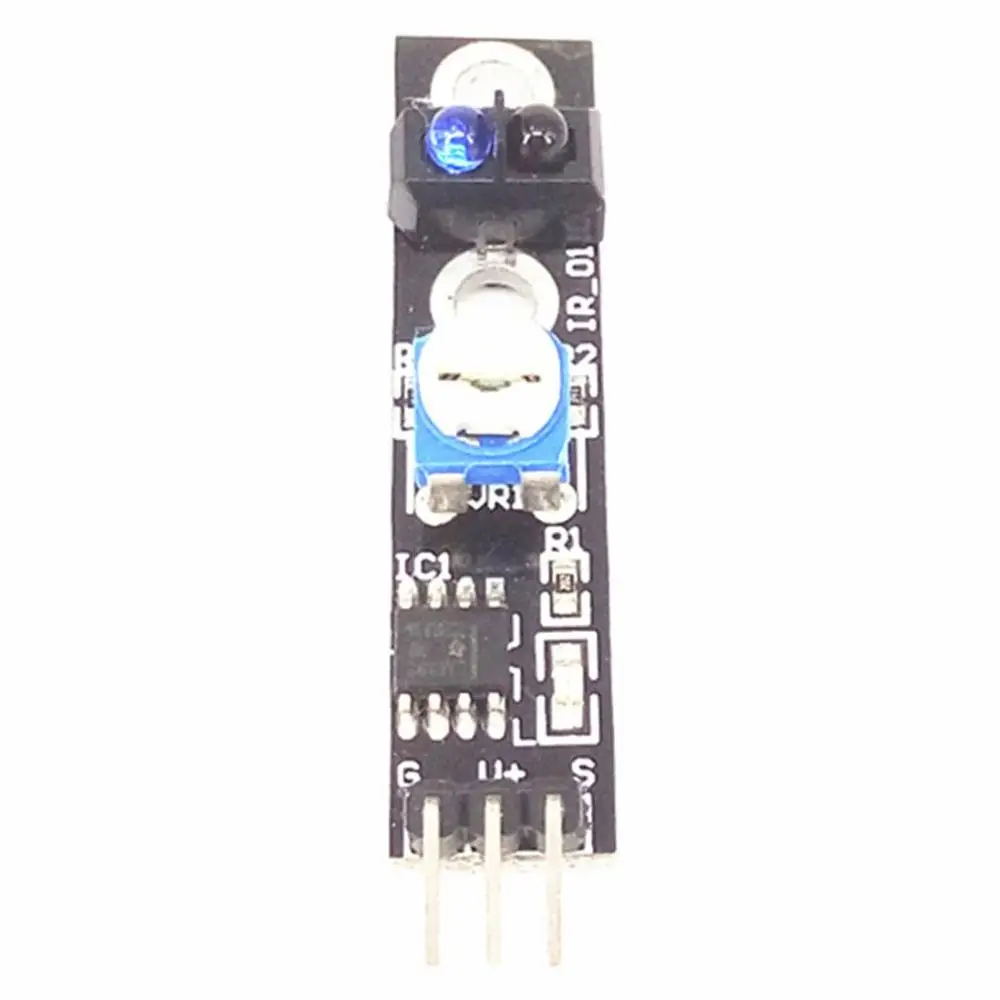 

Tcrt5000 Tracking Module 3Pin Infrared Track Sensor Module Reflector Switch High Sensitivity