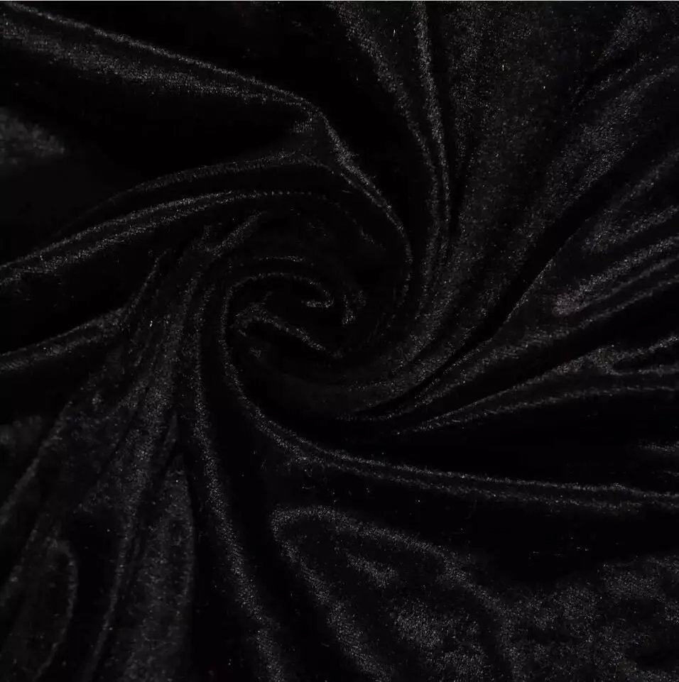 Осень, вельветовое длинное платье для женщин, глубокий v-образный вырез, половина рукава, приталенное, винтажное, элегантное, вечерние, макси платье, Vestido размера плюс S-7XL - Цвет: Черный