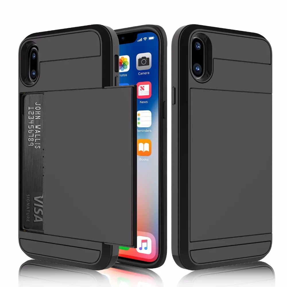 Противоударный защитный чехол для iPhone X 7 8 6 6S Plus 7Plus 5S 5 SE мягкий резиновый ЖЕСТКИЙ