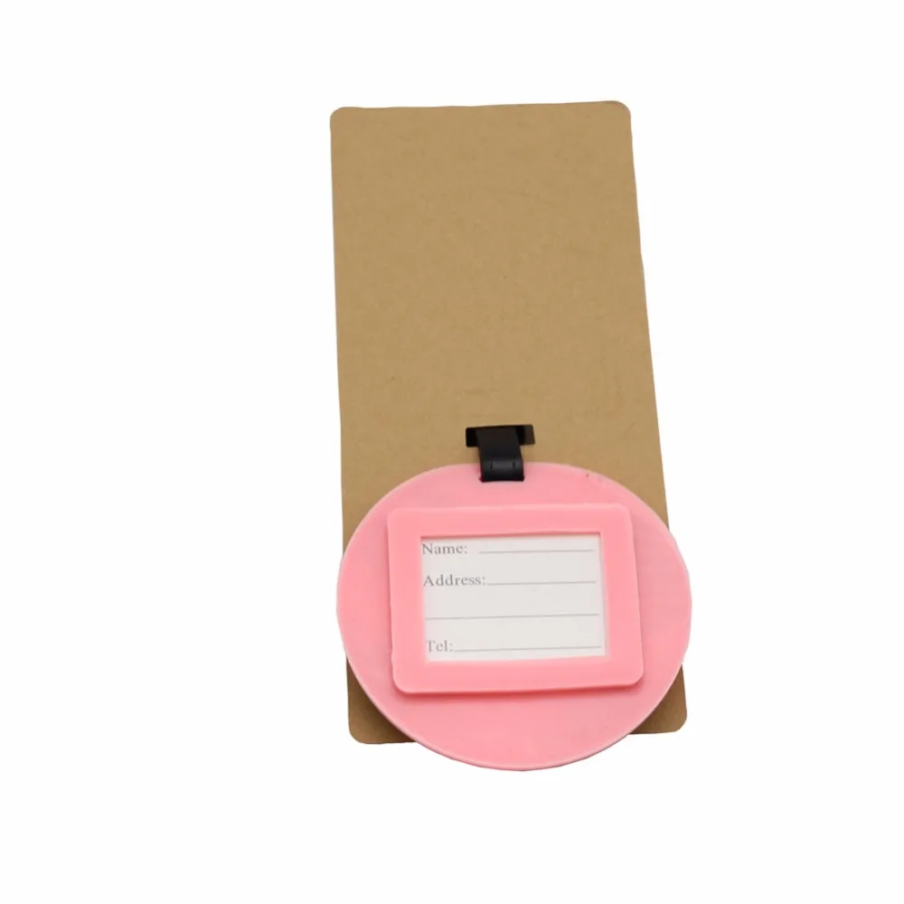 DEZEMIN Luggage Tags for Men Women Kids Travel Name Card Backpack Identifier (5)