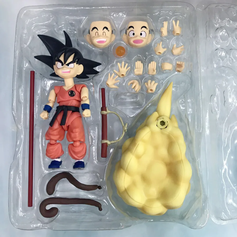

12cm Dragon Ball Z Goku joint Movable Action Figure PVC New Collection figures toys brinquedos Collection