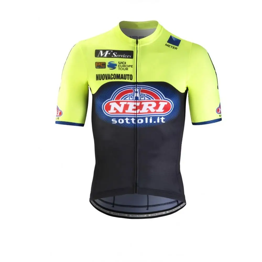 pro tour team NERI набор велосипедных Джерси, дышащий MTB Быстросохнущий велосипед, одежда Ropa ciclismo 9D гелевая подкладка - Цвет: jersey only