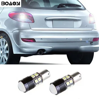 

BOAOSI 2x 1156 P21W LED Samsung R5 Chip Canbus Backup Reverse Light for peugeot 307 206 2008 207 308 4008 508 5008 301