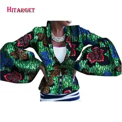 Hitarget Африканский Блейзер Женская мода с Африканским принтом, одежда в африканском стиле куртка мужского покроя пиджаки традиционный