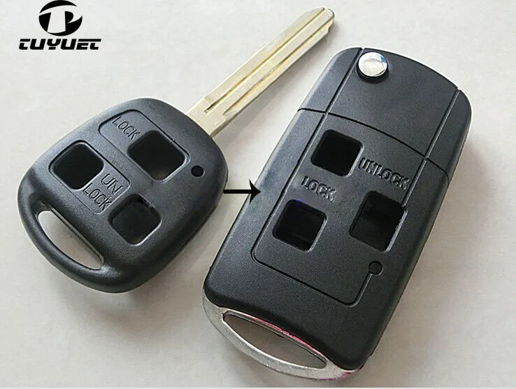 Toyota kami Prado Modified key sehll 3 button (1)-1