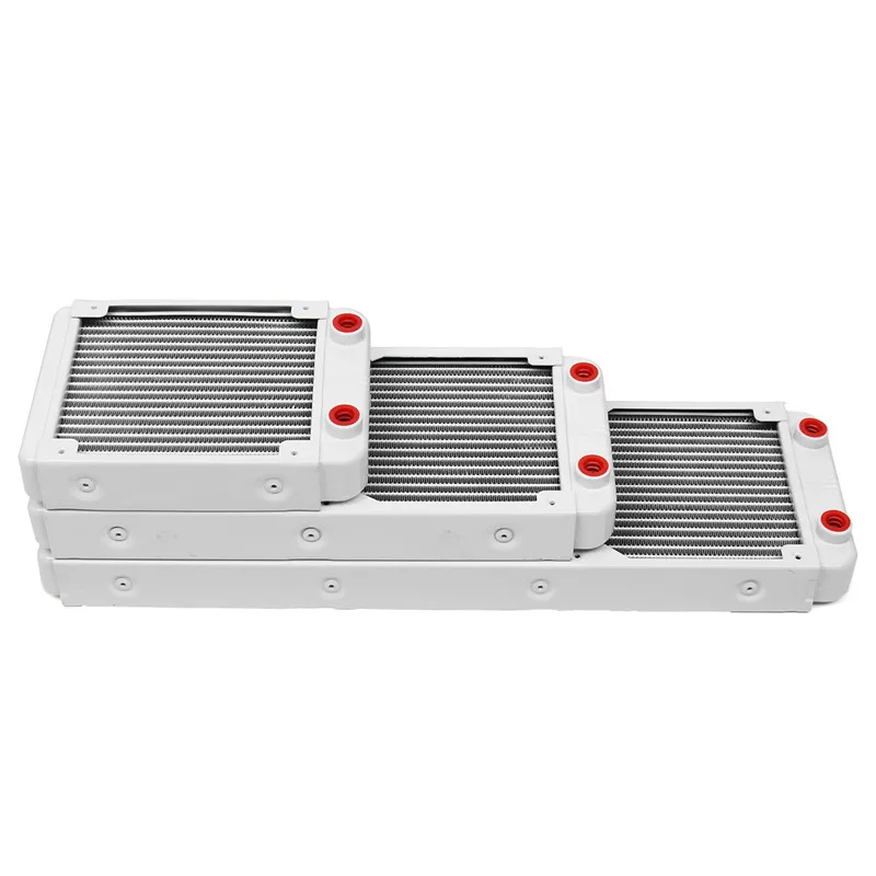 

Aluminium Thread Water-cooled Radiator Computer 120/240/360mm Water Cooling Radiator Water Discharge Liquid Heat Exchanger