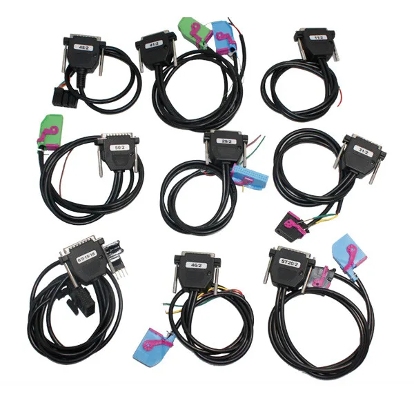 

Full Set Cables of Digiprog III Digiprog 3 Odometer Programmer Correction Tool Digiprog3 Adaptors Free Shipping