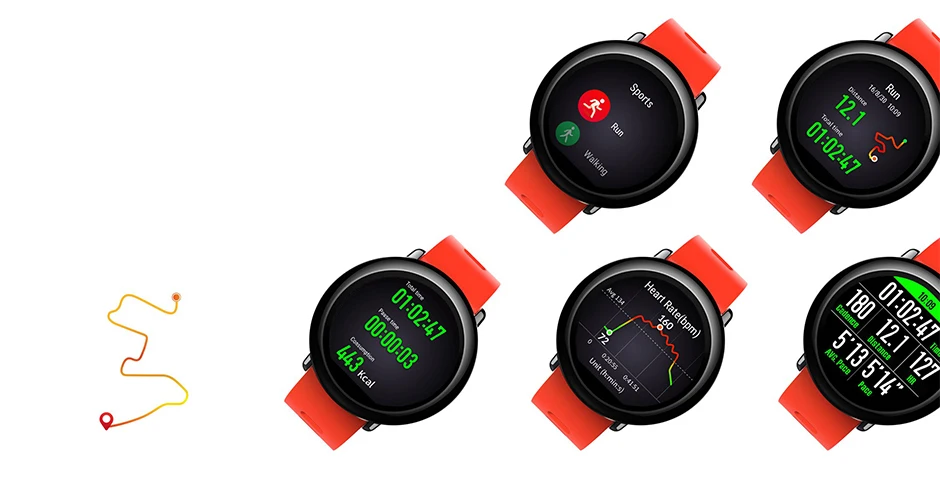 Оригинальные умные часы Huami Amazfit Pace Bluetooth 4,0, gps, для бега, спорта, Bluetooth, gps, информация, толчок пульса