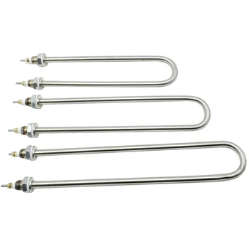 

AC380V 2kw-4kw M16 U-shaped Head Water Heating Element U-type heating tube solar/Sauna heating pipe liquid heating rods