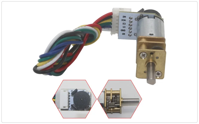 Micro металла мотор w/кодер-6 В 39 об./мин. 50 об./мин. 71 об./мин. 100 об./мин. 150 об./мин. 300 об./мин. 500 об./мин. 750 об./мин. 1500 об./мин. 3000 об./мин. моторы Двигатель энкодера