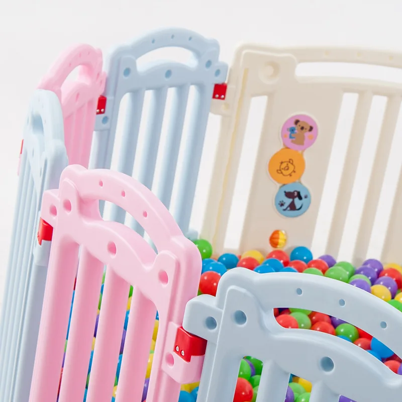 Популярный Безопасный детский манеж для малышей, обучающий ходьбе, барьерное ограждение для детей, детские игрушки, забор, можно смешивать цвета