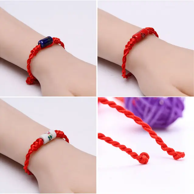 Zyr 23 Chinese Red String Retro Ceramics Bracelets Give Your Best Zyr 23 Chinese Red String Retro Ceramics Bracelets Give Your Best Friend A Gift Free