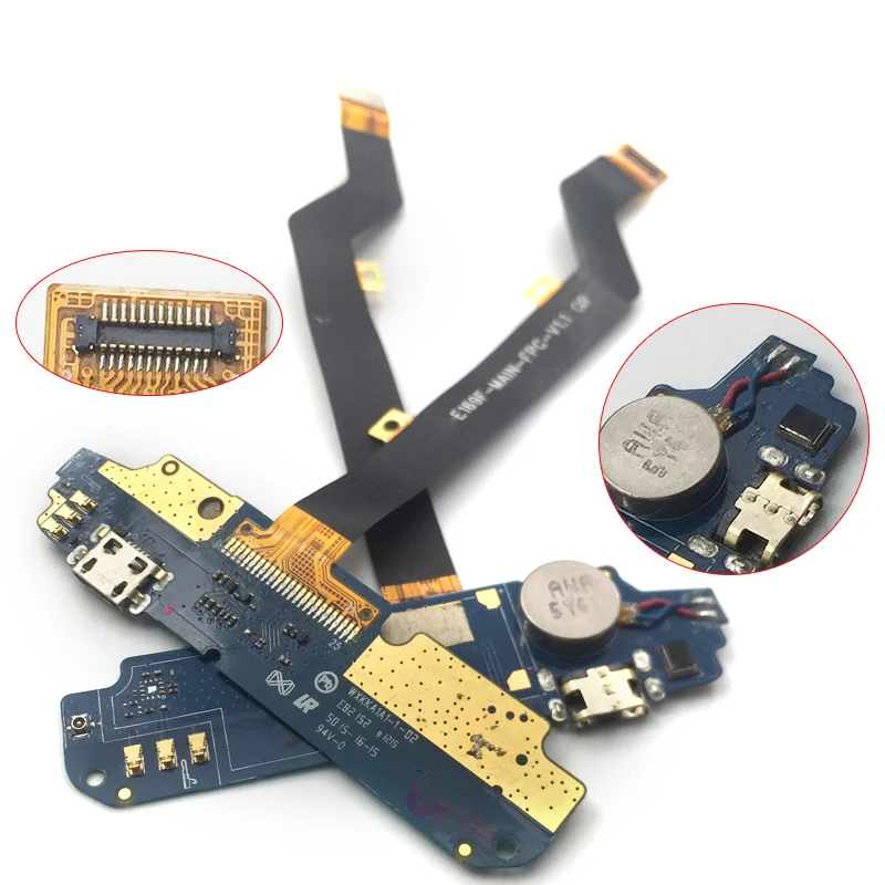 

Original New USB Charging Port Flex Cable Ribbon For ZTE x3 a452 Micro USB Port Dock Connector