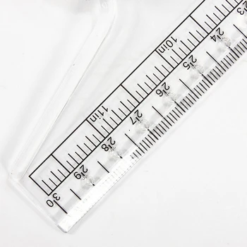

Roll Ruler Parallel Ruler 30cm Universal Foot Chiban Angle Rule Balancing Scale Drawing Reglas Multi-purpose Rolling Ruler