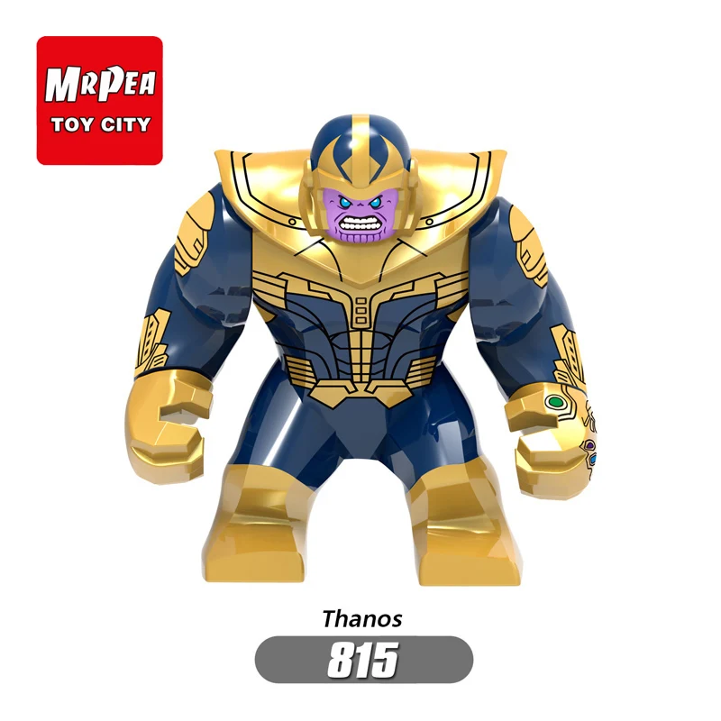 Block Compatible Marvel Minifigs THANOS 