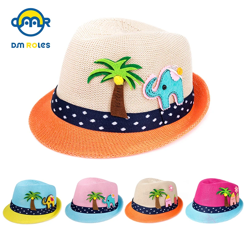 

DMROLES Fashion Baby Boy Girl Hat Beach Baby Hat Elephant Coconut Tree Hat Baby Sun Hat Girl Summer Essentials