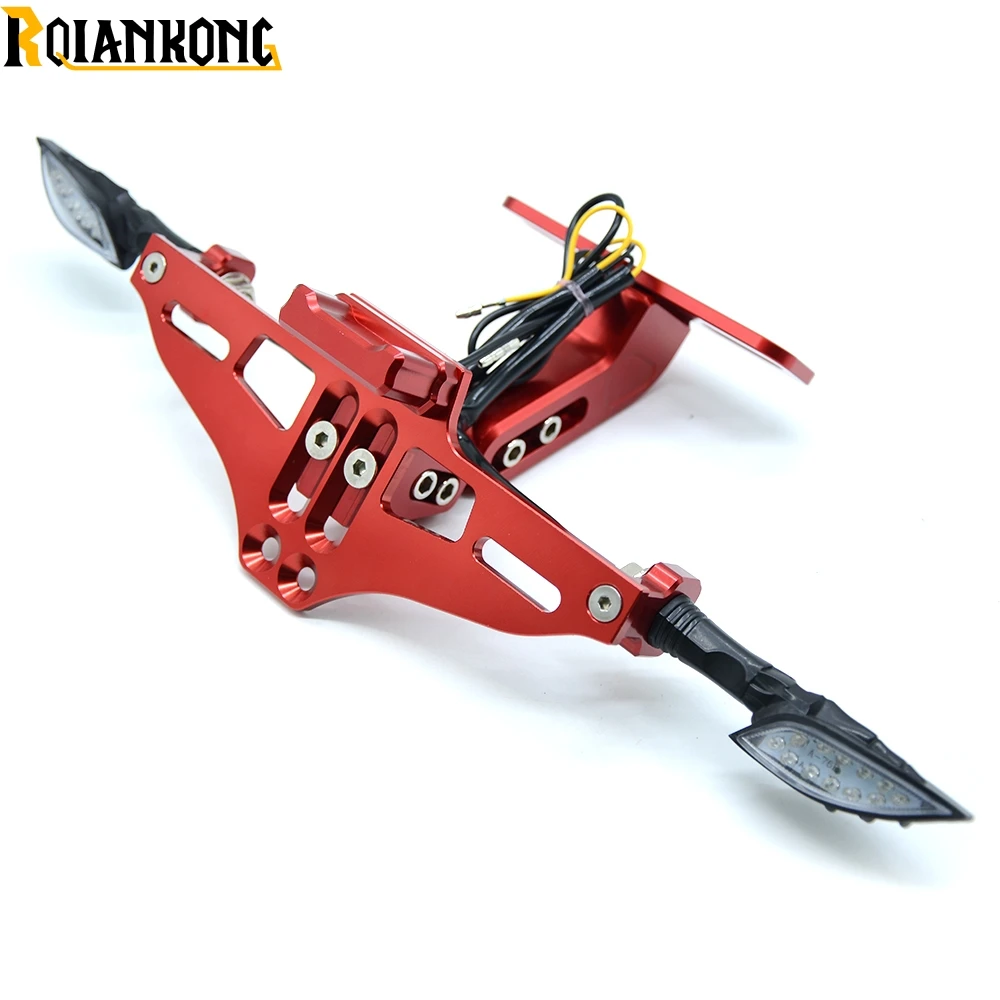 Для Honda CBR600F CBR600RR 600RR 900RR 1000RR CBF600 мотоцикл номерной знак кронштейн держатель номерного знака Рамка Номерного Знака