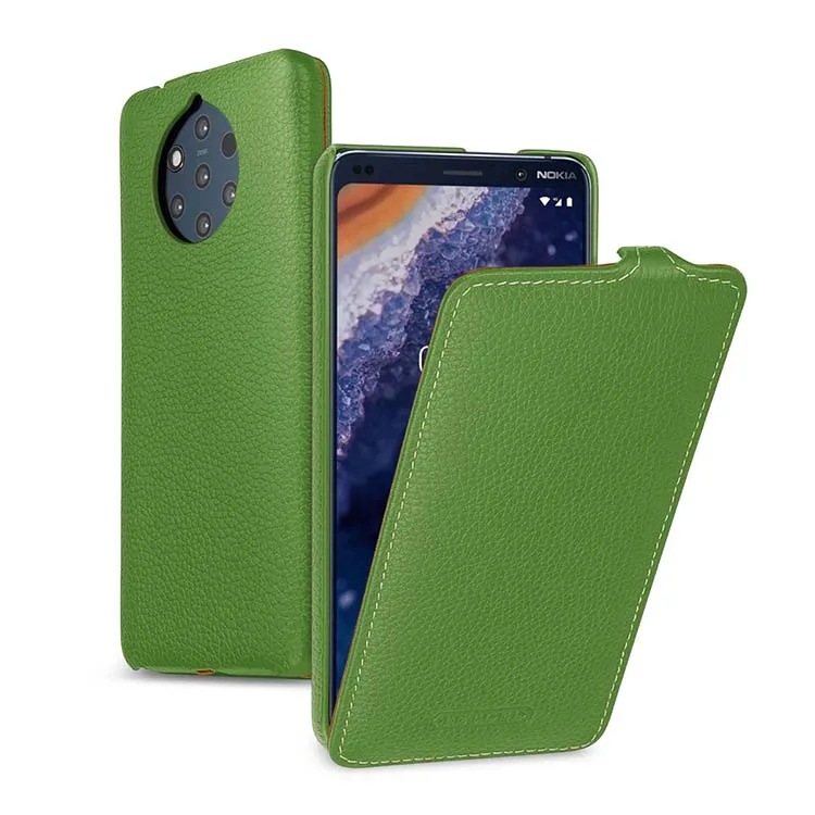 Деловой откидной Чехол для NOKIA 9 PureView Роскошный чехол из натуральной кожи для NOKIA 9 PureView Модный чехол
