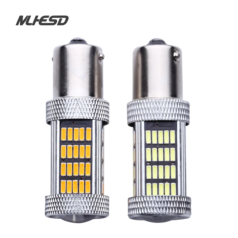 10X BA15S P21W 1156 4014 92smd 1157 BAY15D BAU15S обратный огни сигнал поворота светодио дный автомобиль хвост лампы стоп-сигналы авто, дневной свет