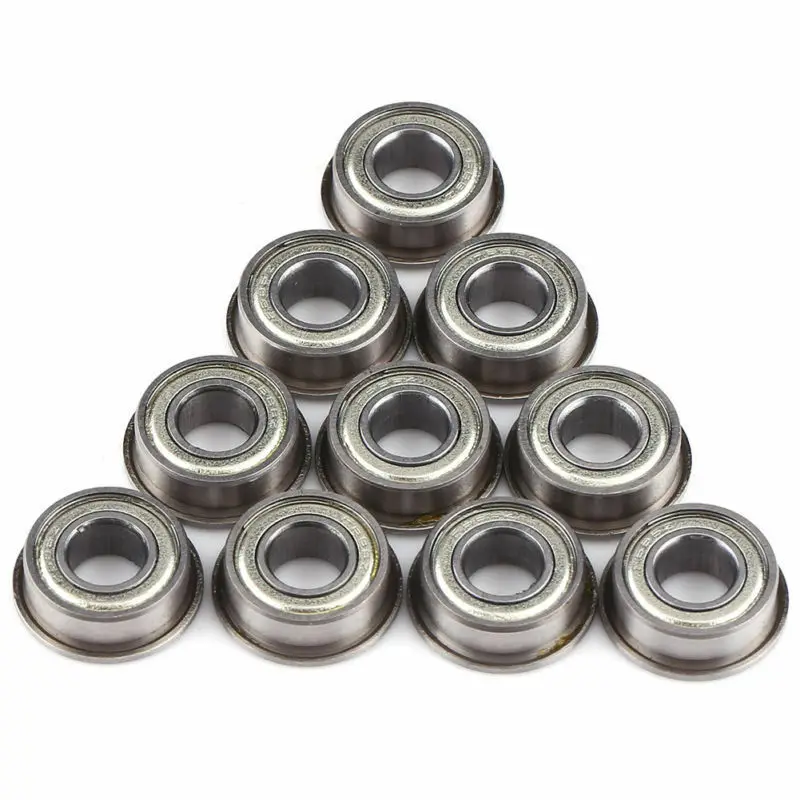

10pcs F686ZZ Metal Shielded Flanged Ball Bearings 6x13x5mm