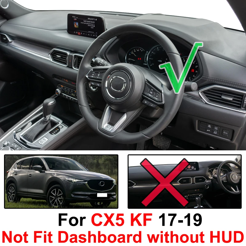 Для Mazda CX-5 CX5 KF коврик для приборной панели анти-грязный коврик солнцезащитный Коврик Для приборной доски автомобильные аксессуары