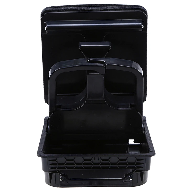 Mayitr New Black Center Console Armrest Cup Holder Water Drink Holder Stand For VW Jetta MK5 Golf MK5 MK6 GTI R32