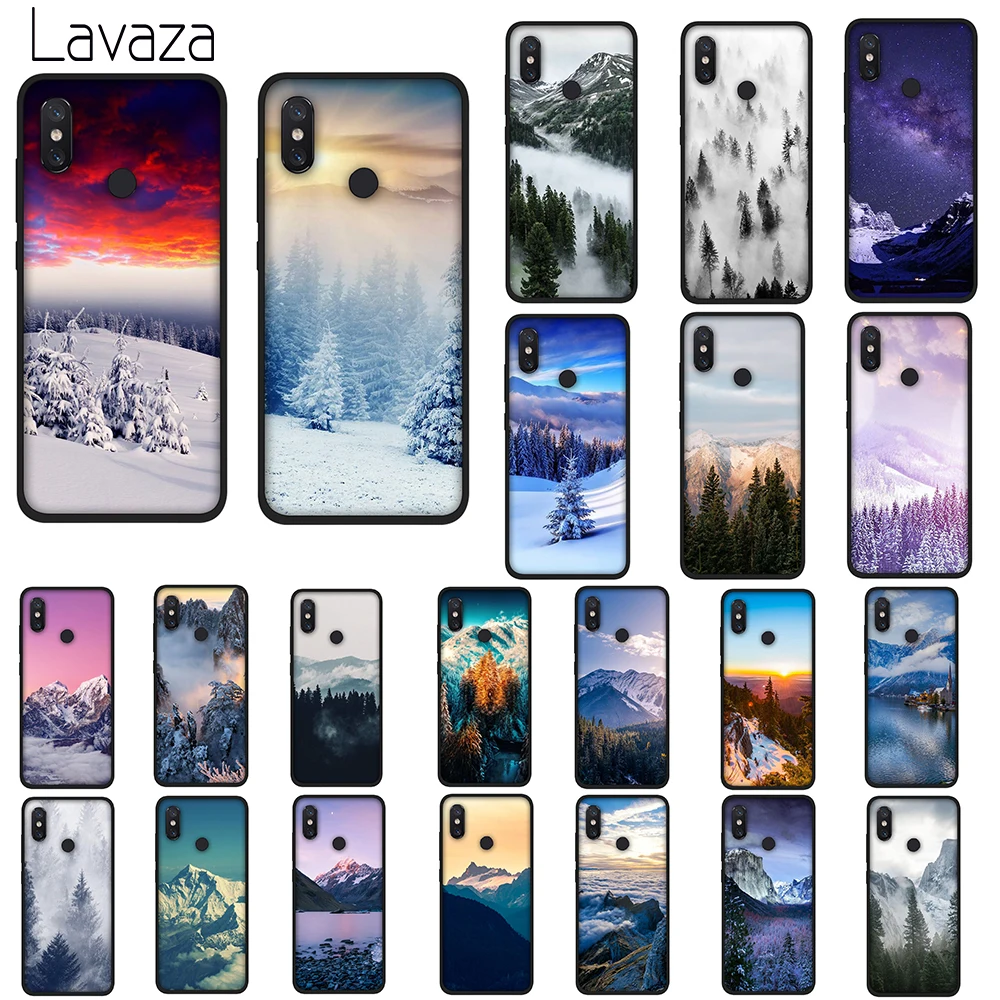 Мягкий силиконовый чехол Lavaza Forest Snow mountain для Huawei Mate 10 20 P9 P10 P20 Lite Pro P Smart чехлы из