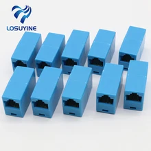 IMC Горячая 10 шт. RJ45 8P8C двойные порты гнездовой разъем телефонный разъем