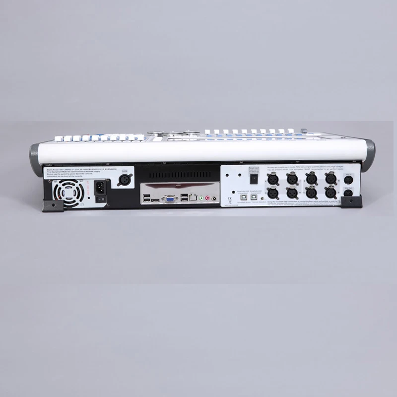 

Tiger touch dmx dj light controller 8 port dmx output stage lights equipment with flight case titan software lighting dimmer