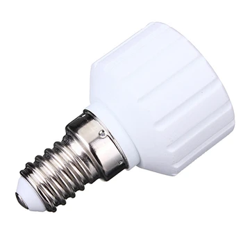

Jiguoor E14 to GU10 Base LED Halogen Light Lamp Bulb Adapter Converter Base Socket