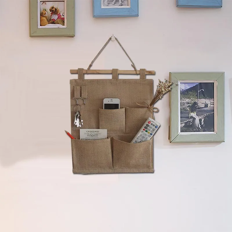 جديد تصميم مريحة المنزل حامل مُنظِم متعددة جيب السفر حقيبة التخزين شماعات 4 جيوب جديد تصميم مريحة المنزل حامل مُنظِم متعددة جيب السفر حقيبة التخزين شماعات 4 جيوب