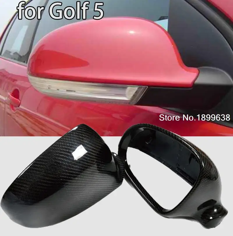 NEW 11 Replacement Carbon Fiber Rear View Mirror Cover car styling For