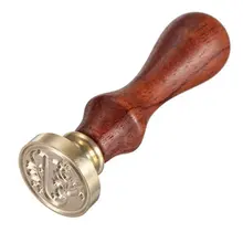 레트로 고품질 클래식 26 편지 A-Z 알파벳 초기 씰링 왁스 인감 스탬프 게시물 장식 뜨거운 판매-50(China)