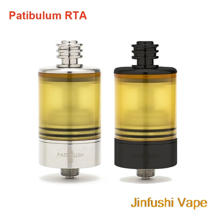 

2019 New Patibulum RTA 3.5ml MTL Tank Atomizer 22mm Diameter Vaporizer 510 Thread Adjustable Air Flow Tank AFC System Vape RTA
