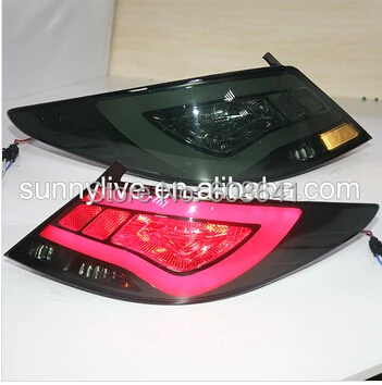 

For Hyundai Verna Solaris LED Tail Lamp 2010-13 year Smoke version