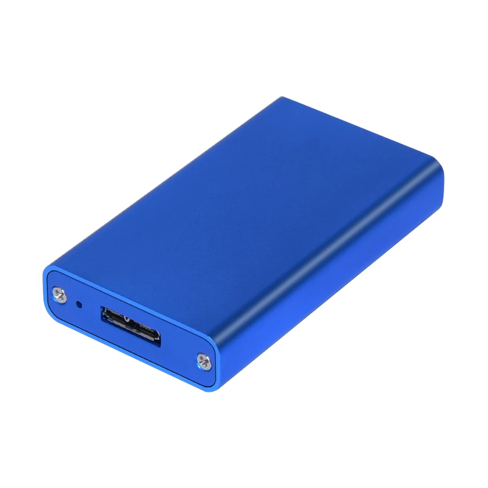 SSD диск mSATA для USB 3,0 2,5 дюймов внешний портативный мобильный корпус SSD чехол для ноутбука до 5 Гбит/с