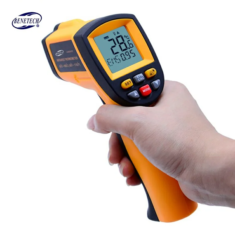 With Carry BOX Non-Contact Precise Digital IR Laser Infrared Pointer Thermometer GM900 -50C~950C With Carry BOX Non-Contact Precise Digital IR Laser Infrared Pointer Thermometer GM900 -50C~950C