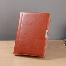 А4 кожаная деловая папка для документов на молнии, сумка менеджера, конференц-соглашение, портфель, спиральный органайзер для документов 448B