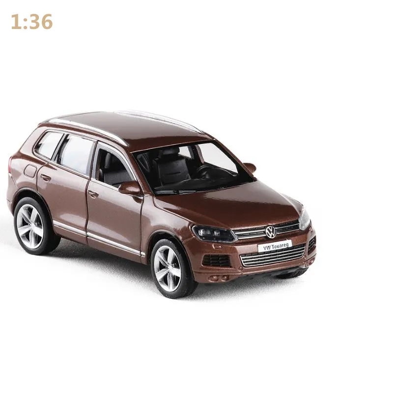 Volkswagen Tauareg модель 1:36 Масштаб сплава тянуть назад автомобиля литая под давлением
