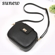 Маленькие кожаные сумки через плечо для женщин сумка на плечо женская сумка маленькая сумка с замком дизайнерская сумка через плечо Bolsa Feminina K041